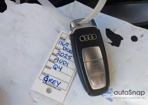 2025 Audi Q4 E-Tron Premium 45 Quattro from USA, damaged, VIN WA1B5BFZ1SP056576